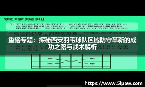 重磅专题：探秘西安羽毛球队区域防守革新的成功之路与战术解析